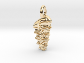 Tappanina pendant in 14K Yellow Gold