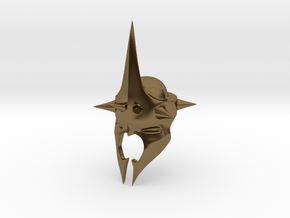 Witchking of Angmar Helmet  in Polished Bronze