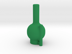 1/10 SCALE "THC"BONG in Green Processed Versatile Plastic: 1:10
