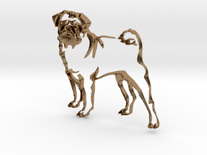 Mops Body 1 in Natural Brass