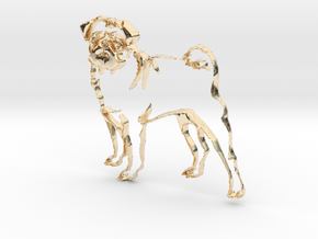 Mops Body 1 in 14K Yellow Gold