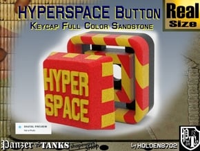 Full Color Hyperspace Button in Full Color Sandstone