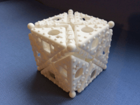 SteamPunkPuzzle in White Processed Versatile Plastic