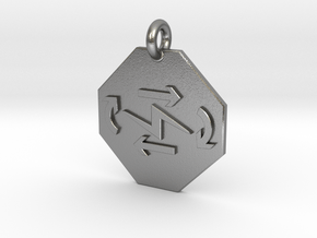 Pendant Thermodynamics First Law in Natural Silver