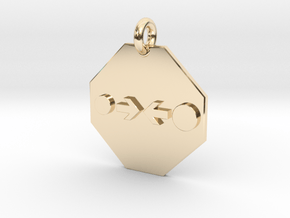 Pendant Newton's Law Of Gravitation in 14K Yellow Gold