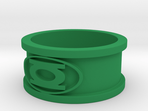 Lantern Ring in Green Processed Versatile Plastic: 9 / 59