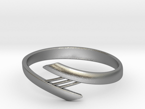 Bridge Bracelet in Natural Silver: Small