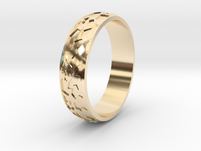Ring "Ornament 2" in 14K Yellow Gold