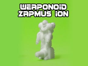 Zapmus Ion Transforming Weaponoid Kit (5mm) in White Natural Versatile Plastic