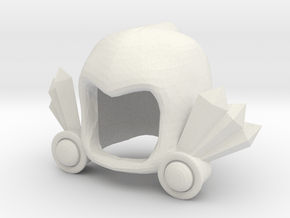 Custom Dominus Hood Inspired Helmet for Lego in White Natural Versatile Plastic