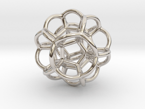 Soap Bubble Dodecahedron in Platinum: Medium