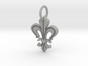 Heraldic "Lilie 2" in Aluminum