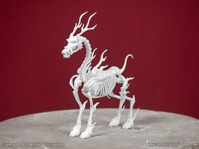 Kirin Skeleton in White Natural Versatile Plastic