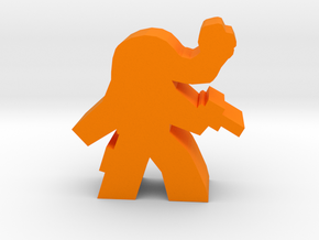 Game Piece, Slug Head Alien Outlaw in Orange Processed Versatile Plastic