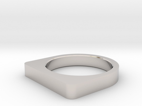 RING US 10.5, EU 62,75 (20,17 mm inner diameter) in Platinum