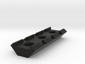 21mm Rail 55mm in Black Natural Versatile Plastic