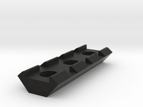 20mm Rail 55mm in Black Natural Versatile Plastic