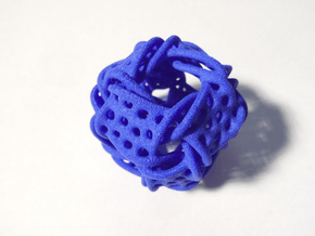 Cubocta-ducov in Blue Processed Versatile Plastic