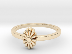 Flora Ring (size 6-13) in 14K Yellow Gold: 5.75 / 50.875