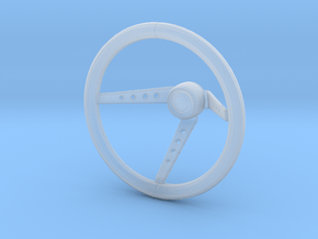 Steering Wheel Youngtimer 70s - 1/10 in Smooth Fine Detail Plastic