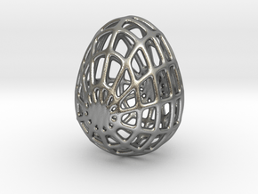 PANALING Egg in Natural Silver