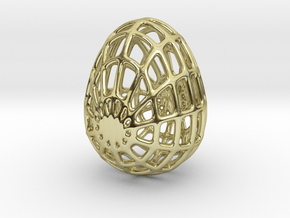PANALING Egg in 18k Gold Plated Brass