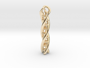 Triple DNA in 14K Yellow Gold