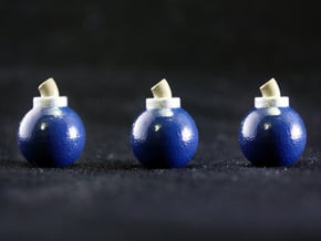 Bombs (3 Pack) in Smooth Fine Detail Plastic