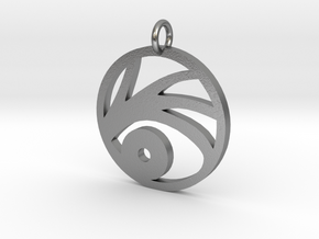 A series of unfortunate events VFD pendant in Natural Silver