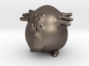 Chansey in Polished Bronzed Silver Steel