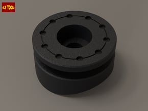 Covertec Button MKII MHS Compatible in Black Natural Versatile Plastic