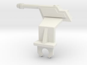 MASK Firecracker Cannon Driver´s Side in White Natural Versatile Plastic