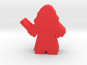 Game Piece, Student Witch, standing in Red Processed Versatile Plastic