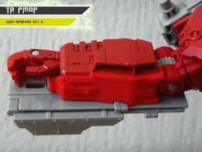 TR PMOP Arm Upgrade Set B in Red Processed Versatile Plastic