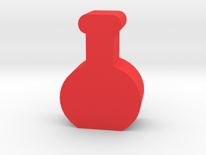 Game Piece, Potion Bottle in Red Processed Versatile Plastic