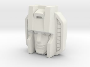 Strascream, Voyager Face (Titans Return) in White Natural Versatile Plastic