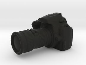 Camera D3000 with Camera Lens - 1/10 in Black Natural Versatile Plastic