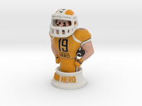 Mini football hero - version Orange in Full Color Sandstone