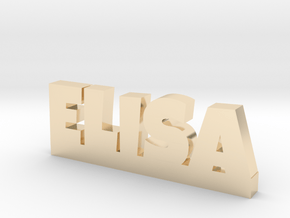 ELISA Lucky in 14k Gold Plated Brass