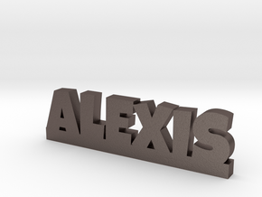 ALEXIS Lucky in Polished Bronzed Silver Steel
