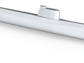 Foxtrot-class submarine, Full Hull, 1/1800 in Tan Fine Detail Plastic