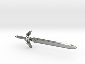 Master Sword, 4mm Grip in Natural Silver