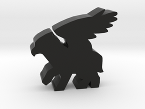 Game Piece, Hippogriff in Black Natural Versatile Plastic