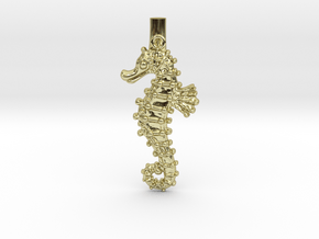 Seahorse in 18k Gold