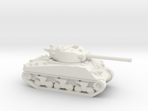 M4A3  Sherman 76 in White Natural Versatile Plastic