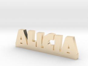 ALICIA Lucky in 14k Gold Plated Brass