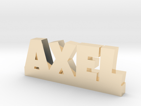 AXEL Lucky in 14k Gold Plated Brass