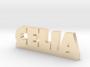 CELIA Lucky in 14k Gold Plated Brass