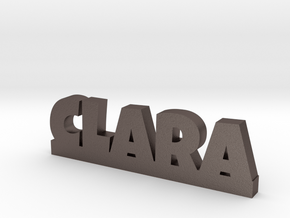 CLARA Lucky in Polished Bronzed Silver Steel