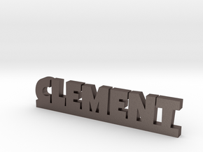 CLEMENT Lucky in Polished Bronzed Silver Steel